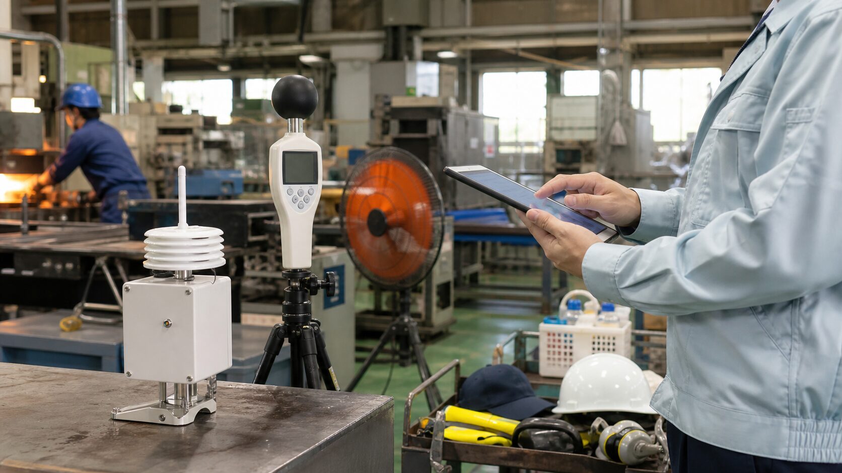 WBGT計・温湿度センサーを工場に入れる前に見るポイント