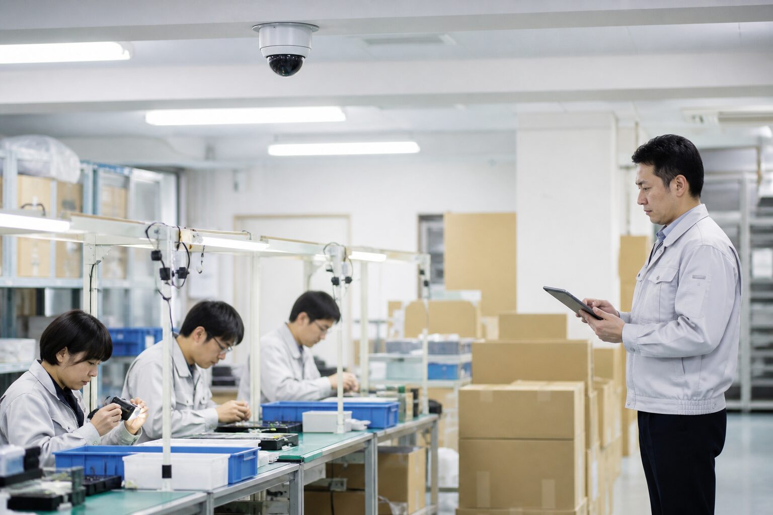 工場カメラ候補比較｜Safie・ネットワークカメラを導入する前に決めること