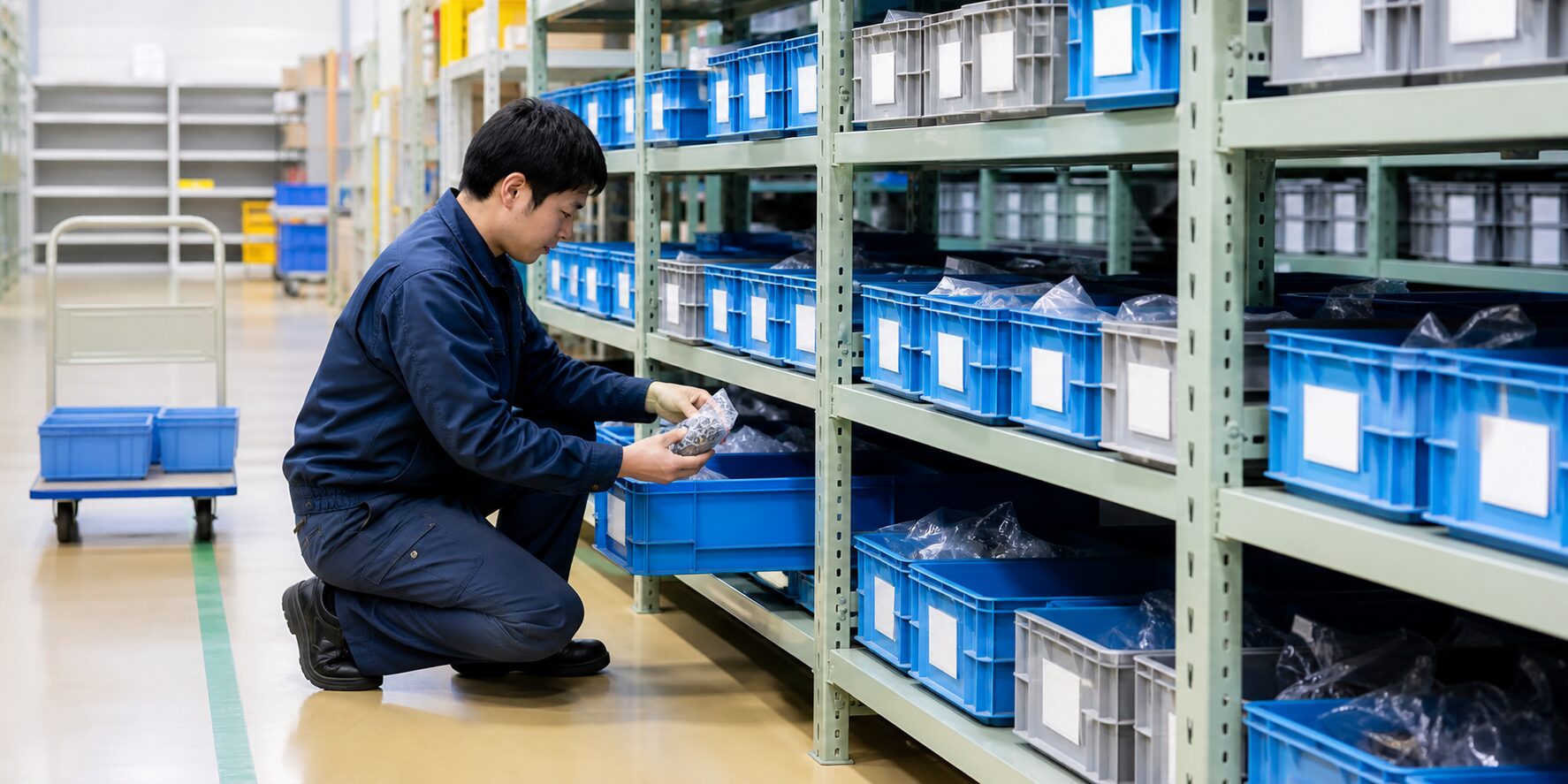 工場用中量棚・パレットラック候補比較|サカエ・トラスコを選ぶ前に見ること