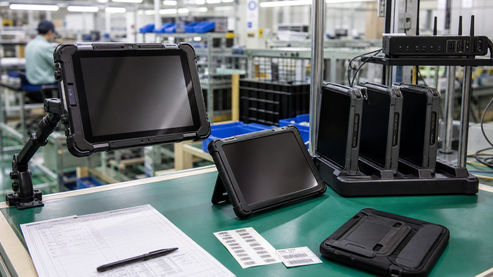 工場タブレットの候補を比較する|iPad・業務用・堅牢タブレットの選び方