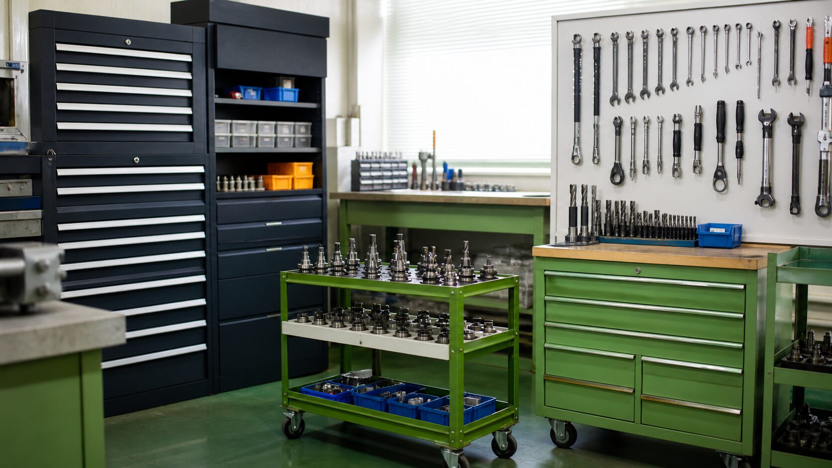 ツールキャビネット・工具ワゴン候補比較|工場の工具管理で見るポイント